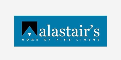 Alastair’s range includes down quilts and pillows, duvet covers,  and pillows, mattress toppers, mattress protectors, wool blankets, memory foam and latex pillo